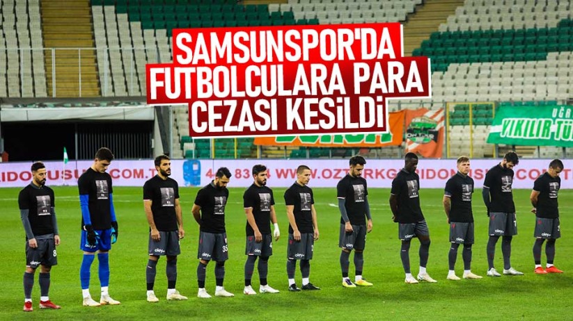 Yılport Samsunspor'da futbolculara para cezası kesildi
