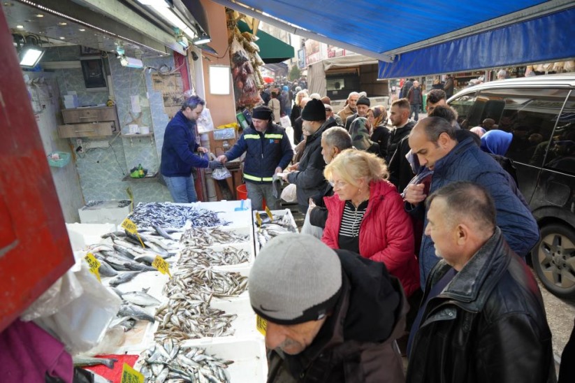 Samsun'da yılbaşı hareketliliği balıkçılara yaradı