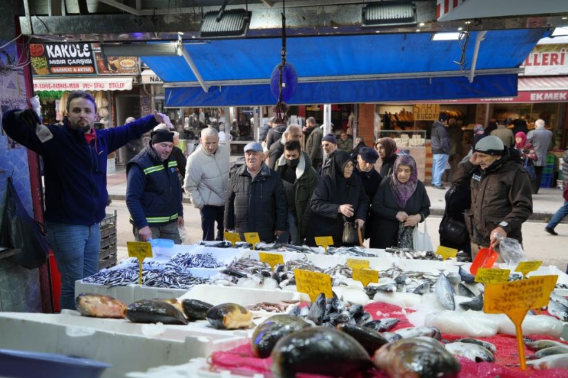 Samsun'da yılbaşı hareketliliği balıkçılara yaradı