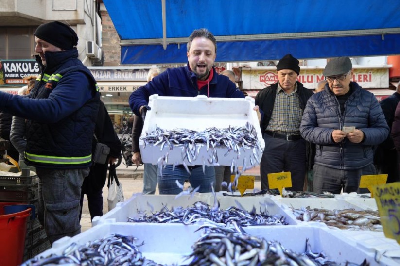 Samsun'da yılbaşı hareketliliği balıkçılara yaradı