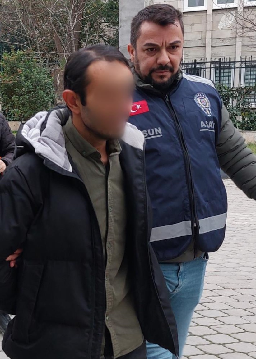 Samsun'da adliye lojmanları inşaatından hırsızlık yapan şahıs yakalandı