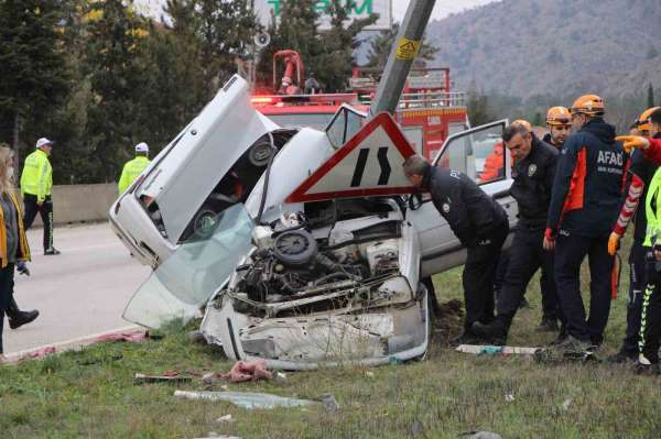 Amasya'da genç avukat duruşmaya giderken kazada hayatını kaybetti