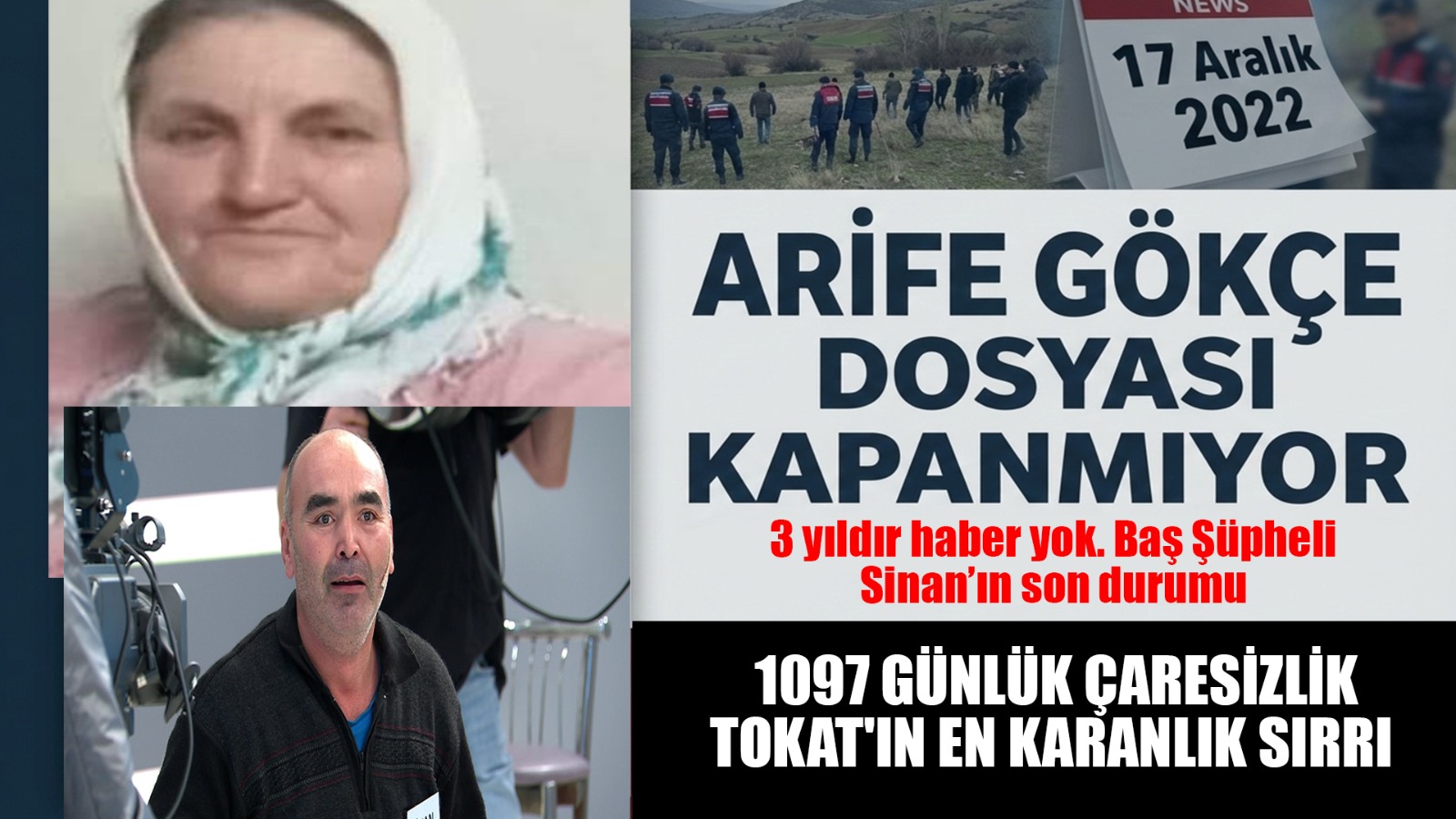 'Müge Anlı Sinan Sardoğan Olayı: Aile 1097 Gündür Arife Gökçe'den Haber Bekliyor'