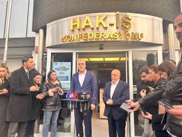Bakan Işıkhan: '(HAK-İŞ ile görüşme) görüşmeler neticesinde elde ettiğimiz verileri komisyona ileteceğim'