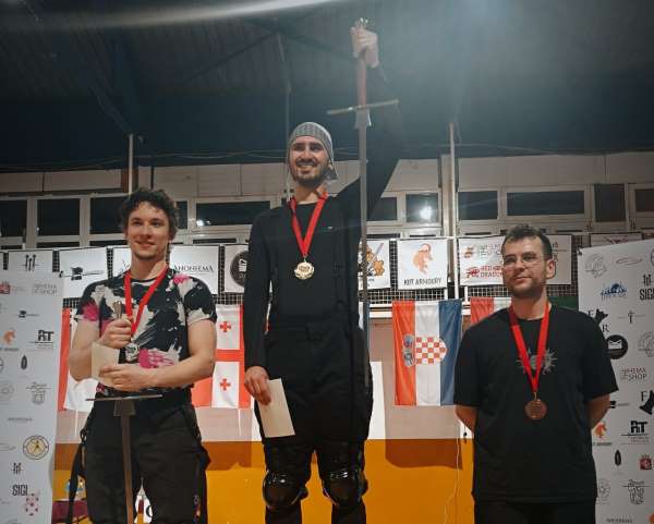 Eskişehirli sporcu, uzun kılıç kategorisinde 3. oldu