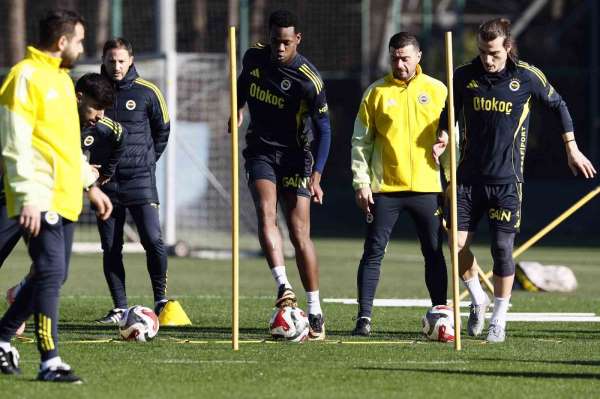 Fenerbahçe'de Eyüpspor mesaisi devam etti