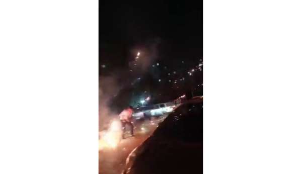Patlattığı havai fişekler sonu oluyordu