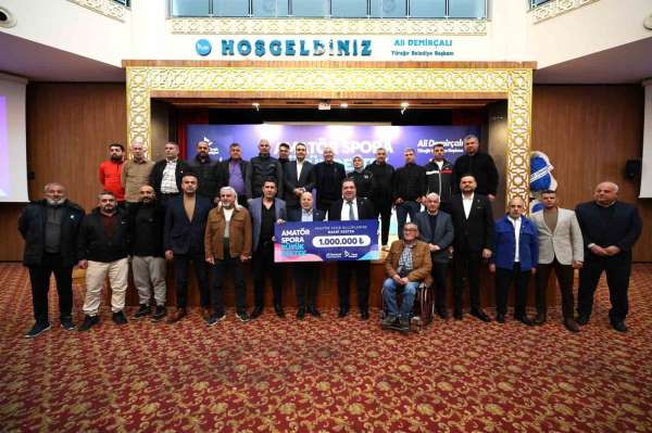 Yüreğir Belediyesinden amatör spora 1 milyon TL'lik destek