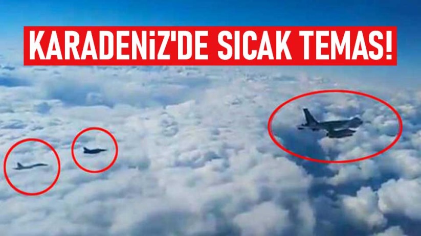 Karadeniz'de sıcak temas!