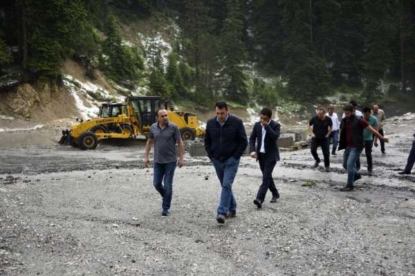 Bakan Ersoy'dan Yurduntepe Kayak Merkezi'ne 20 milyon liralık kaynak 