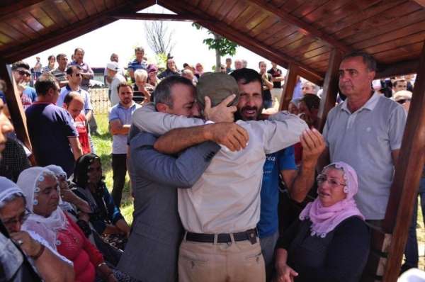 Valilik, terör kurbanı kardeşler ile Engin Eroğlu'nun aileleri için yardım kampa