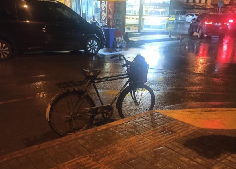 Samsun'da alkollü bisiklet sürücüsüne 9 bin 267 TL ceza