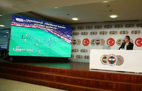 Ali Koç: 'Fenerbahçe'nin aleyhine yapılan hatalar sistematiktir'