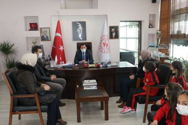 Bünyanlı voleybolculardan Kabakcı'lya ziyaret