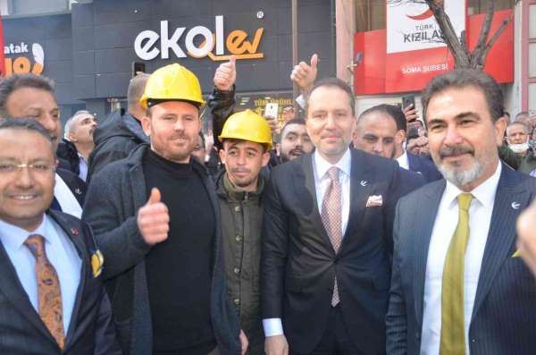 Fatih Erbakan maden şehitleri için dua etti