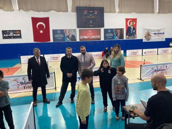 Babaeski'de ilkokul öğrencilerine sportif yetenek taraması yapıldı