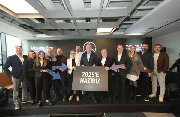 Mercedes-Benz, 2025'e yüzde 12'lik performans artışıyla başladı