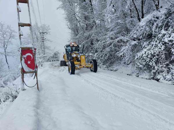 Ordu'da eğitime kar engeli