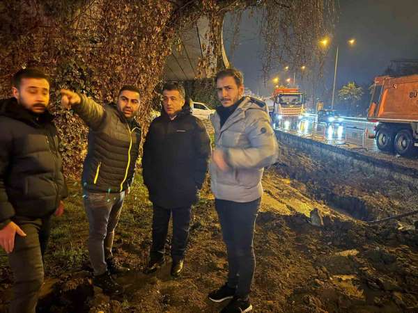 Samsun'da trafiğe nefes aldıracak projeye başlandı