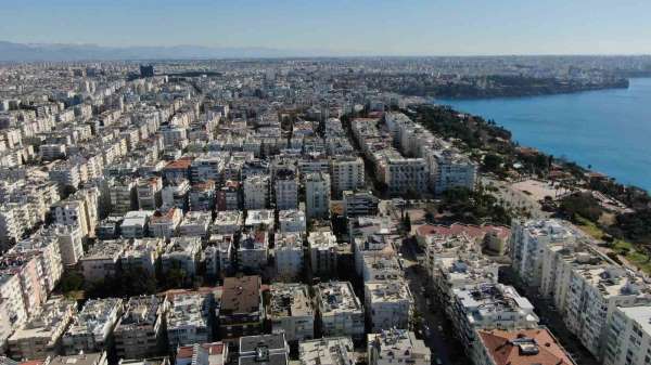 Antalya'da ocak ayında 5 bin 615 konut satıldı