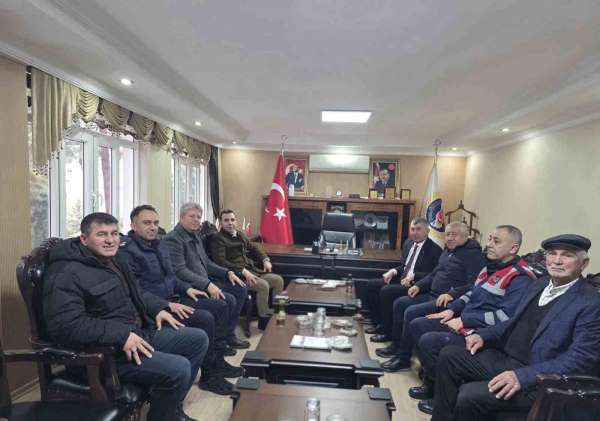 Kaymakam Soysal'dan şehit ailelerine ziyaret