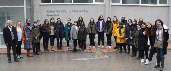 Lise öğrencilerinden Yalova Üniversitesi'ne ziyaret