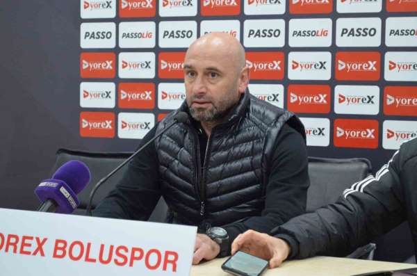Boluspor - Ankara Keçiörengücü maçının ardından - Bolu haber