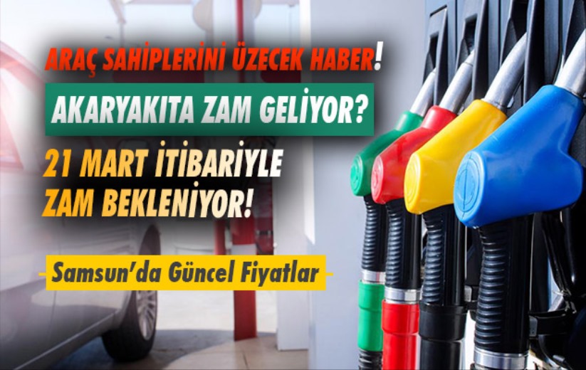 Araç sahiplerini üzecek haber! Akaryakıt fiyatları yine değişiyor! 