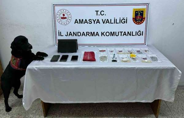 Amasya'da jandarmadan uyuşturucu operasyonu: 4 tutuklama