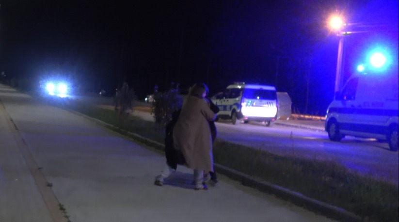 Bafra'da alkollü kadın ekipleri alarma geçirdi