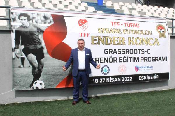 TFF -TÜFAD Efsane Futbolcu Ender Konca Grassroots-c Antrenör Eğitim Programı başladı