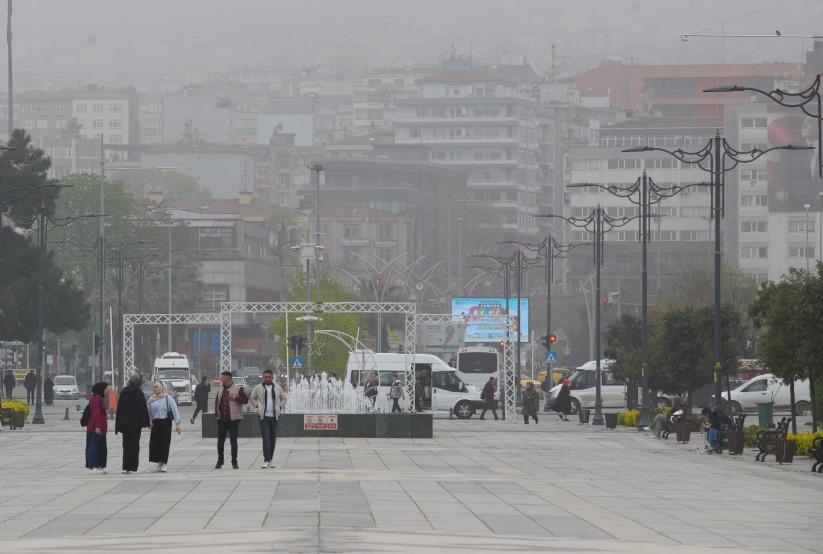 Samsun'da sis etkili oldu