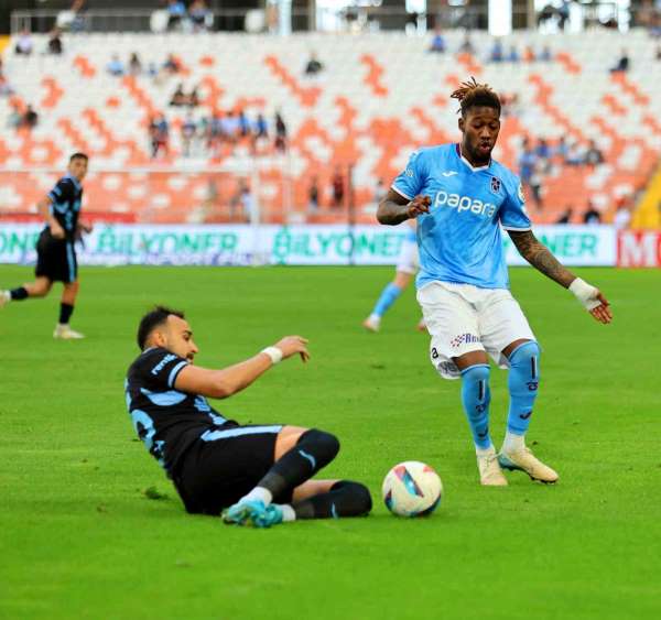 Trendyol Süper Lig: Adana Demirspor: 0 - Trabzonspor: 0