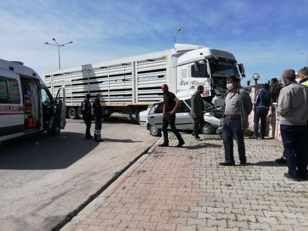 Adilcevaz'da trafik kazası; 1 yaralı 