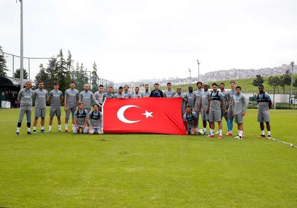 Trabzonspor hazırlıklarını sürdürdü 