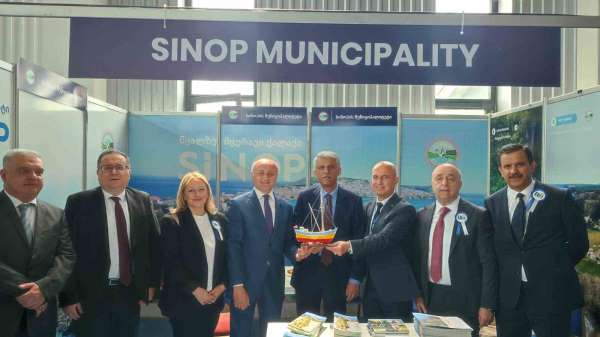 Sinop Belediyesi, Batum EBIT 2023 Fuarı'nda stant açtı