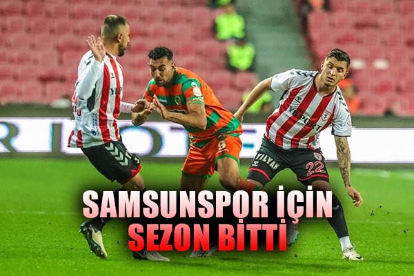 Samsunspor İçin Sezon Bitti