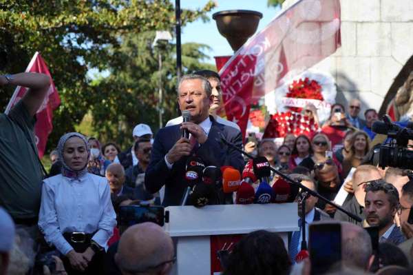 CHP Genel Başkanı Özel: 'Samsun'un bizim tarafımızdan kazanılmamış olmasını asla kabul edemiyorum'