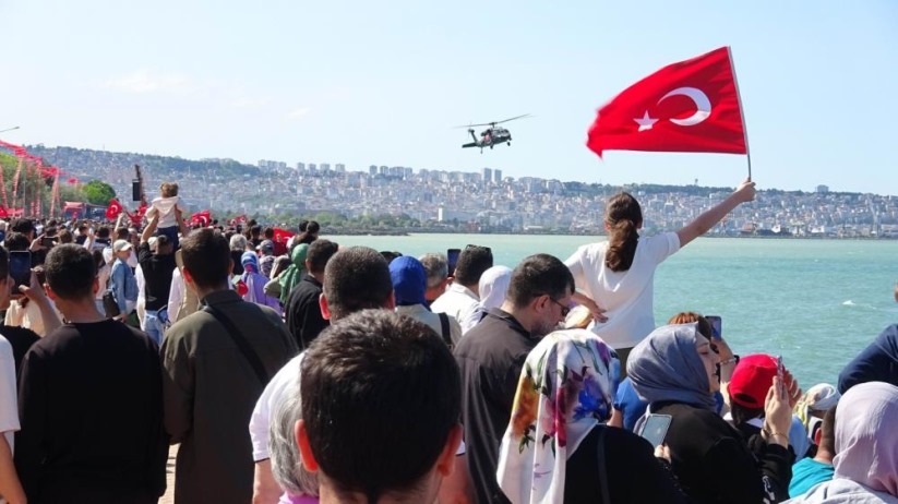 Samsun'da Jandarmadan nefes kesen hava gösterileri