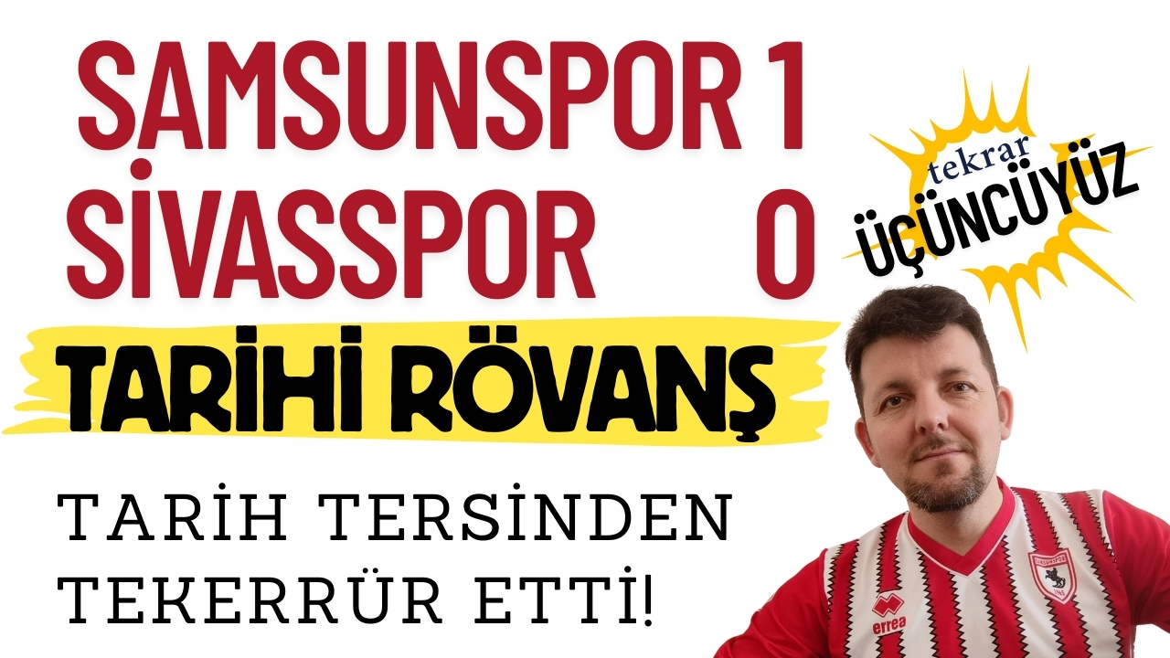 Samsunspor Hem Tarihi Rövanşı Hem De Üçüncülüğü Aldı