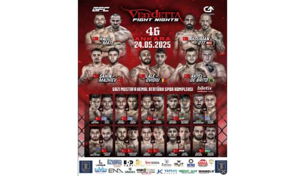 Ankara, Uluslararası MMA Gecesi'ne ev sahipligi yapacak