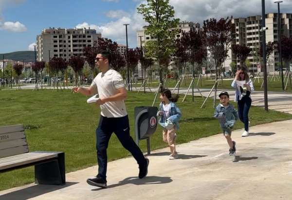 Sincan Park'ta oryantiring rüzgarı