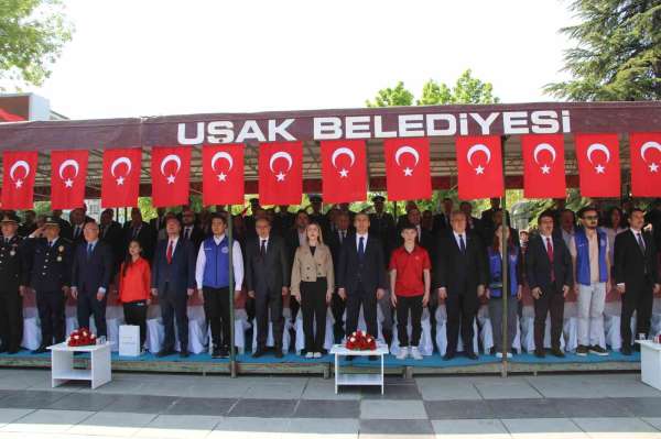 Uşak'ta 19 Mayıs Atatürk'ü Anma, Gençlik ve Spor Bayramı coşkuyla kutlandı