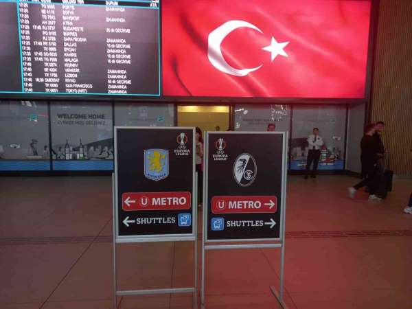 İstanbul Havalimanı'nda Avrupa Ligi Finali heyecanı yaşanıyor