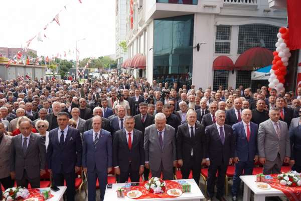 MHP Samsun İl Başkanlığı'nın yeni hizmet binası açıldı