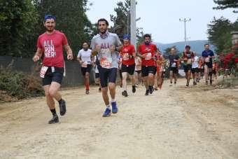 Dağyenice Ultra Maratonu'na bin sporcu katıldı