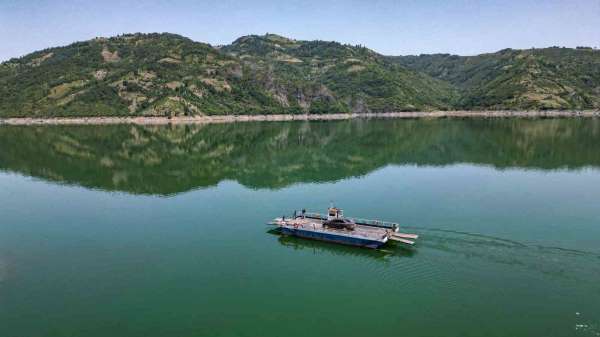 Denize kıyısı olmayan Tokat'ta feribota binip Ordu'da iniyorlar