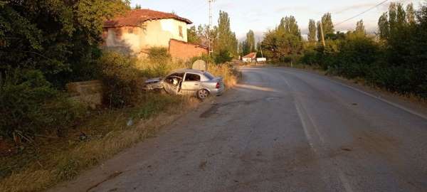 Tokat'ta direksiyon başında uyuyan sürücü kazaya neden oldu: 4 yaralı