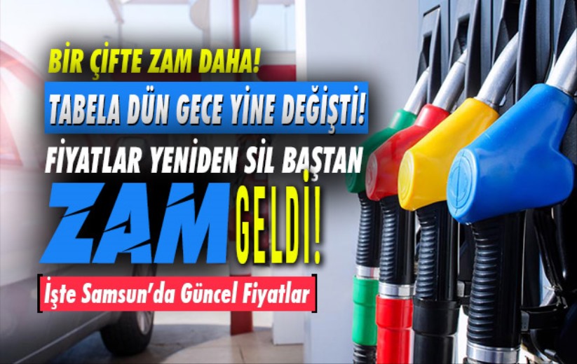 Bir çifte zam daha! Akaryakıtta tabela yeniden sil baştan 