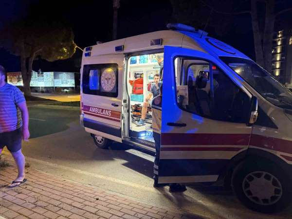 Gazipaşa'da motosiklet kazası: 1 kişi yaralandı